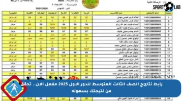 رابط نتائج الصف الثالث المتوسط للدور الأول 2025 مفعل الآن.. تحقق من نتيجتك بسهولة